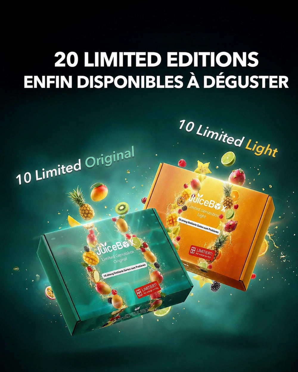 JuiceBox™ Coffret dégustation Limited