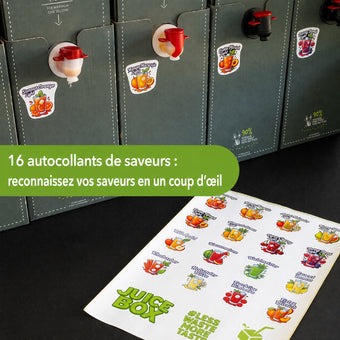 JuiceBox™ Sticker Saveurs