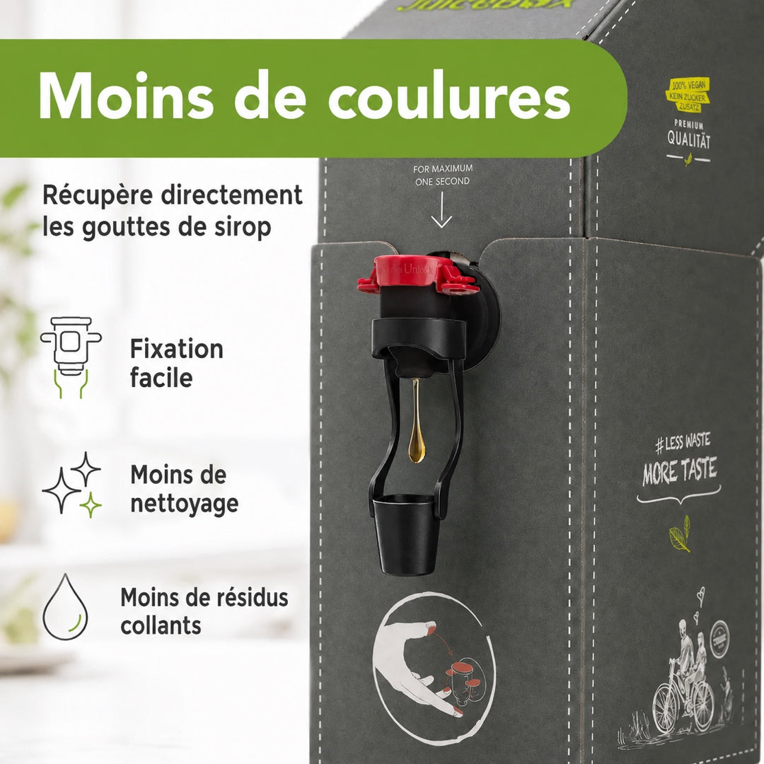 JuiceBox™ DripClip Pack de 3