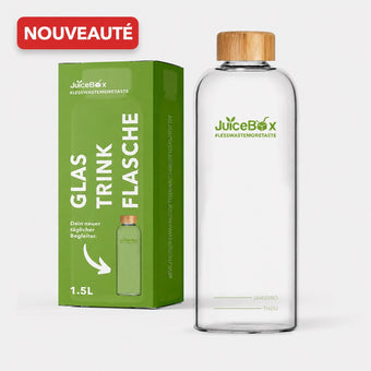 JuiceBox™ Gourde en Verre – 1.5 litre