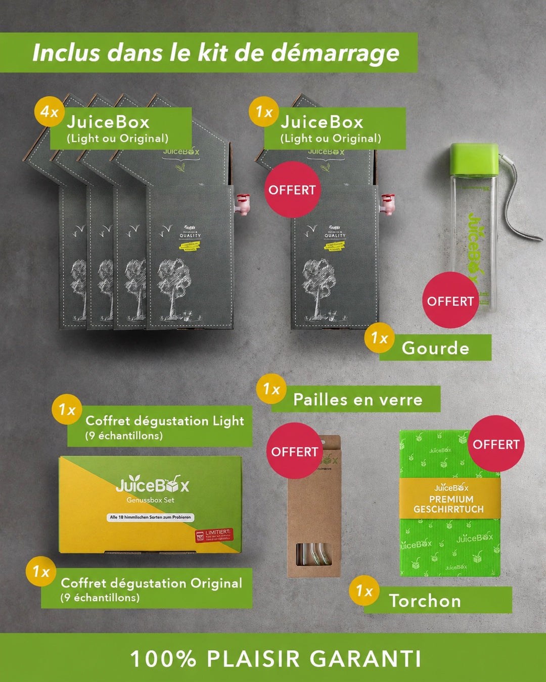 JuiceBox™ Kit de démarrage d’été