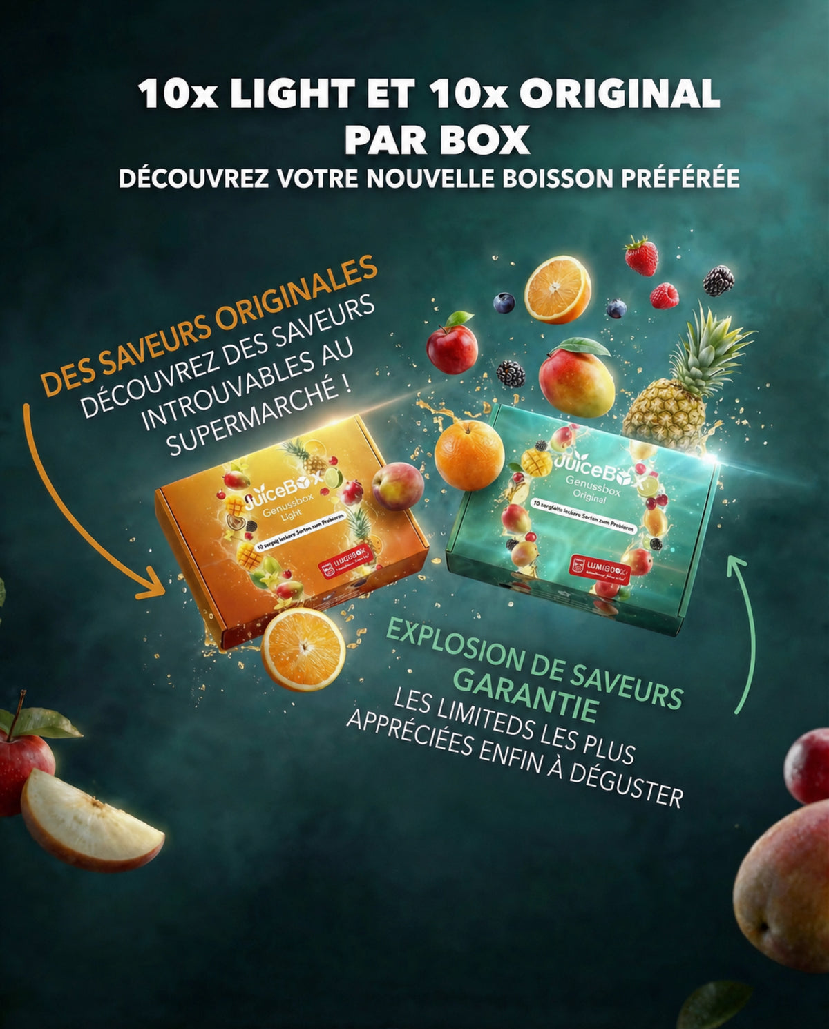 JuiceBox™ Coffret dégustation Limited