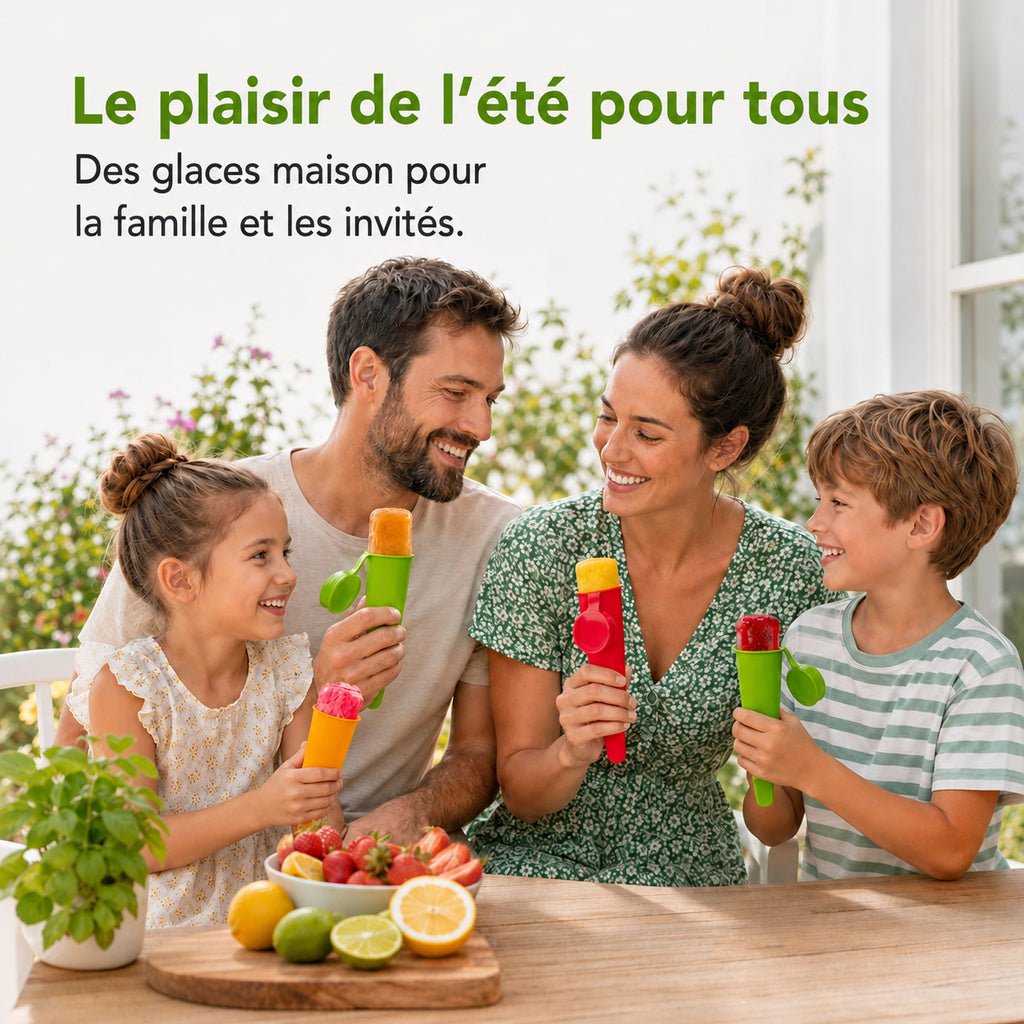 JuiceBox™ Squeezy Lot de 6 moules à glace