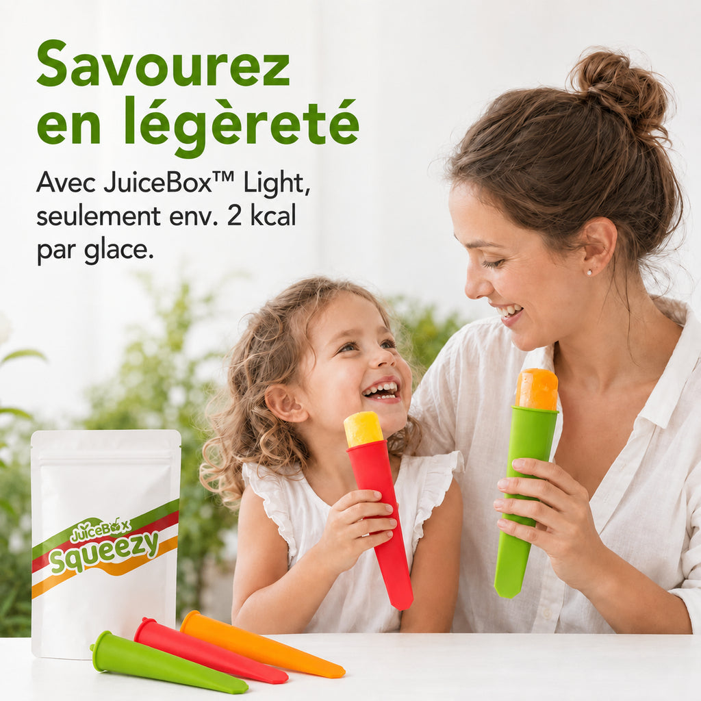 JuiceBox™ Squeezy Lot de 6 moules à glace