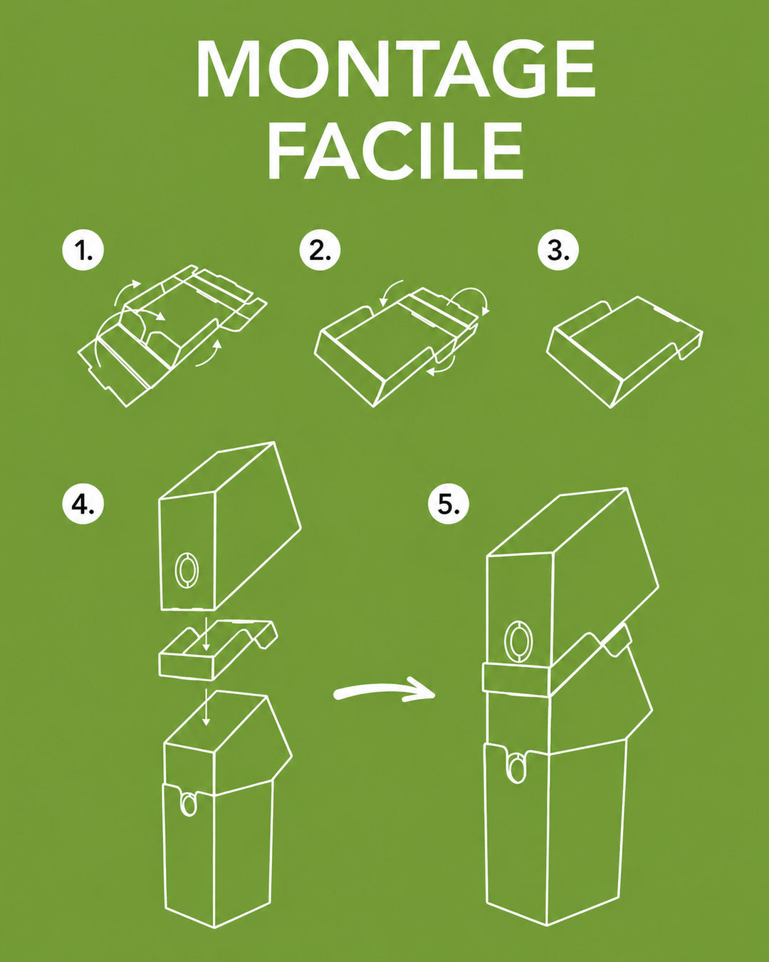 JuiceBox™ Stapelheld Pack de 6