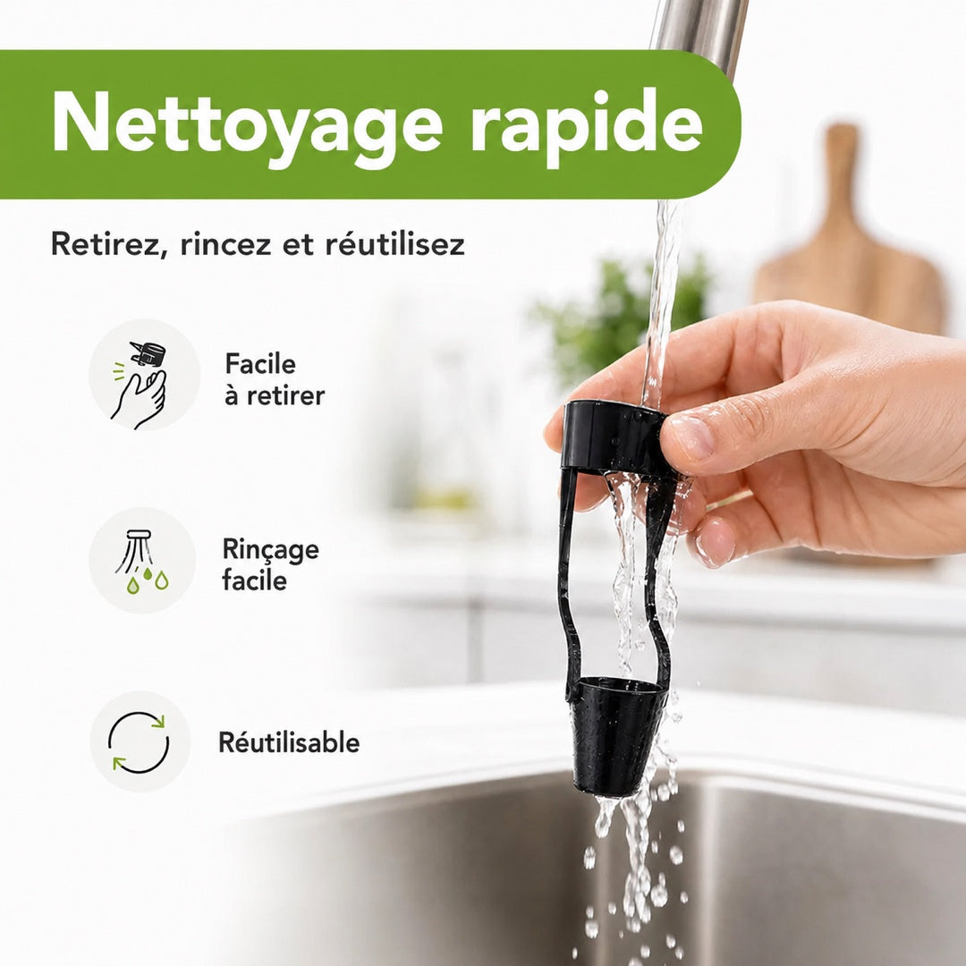 JuiceBox™ DripClip Pack de 3