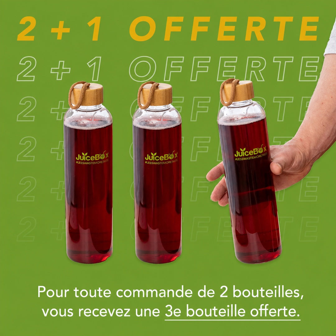 JuiceBox™ Gourde en Verre