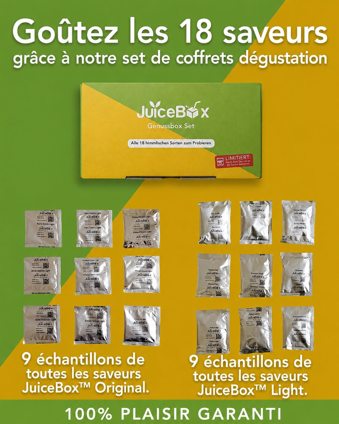 JuiceBox™ Kit de démarrage d’été