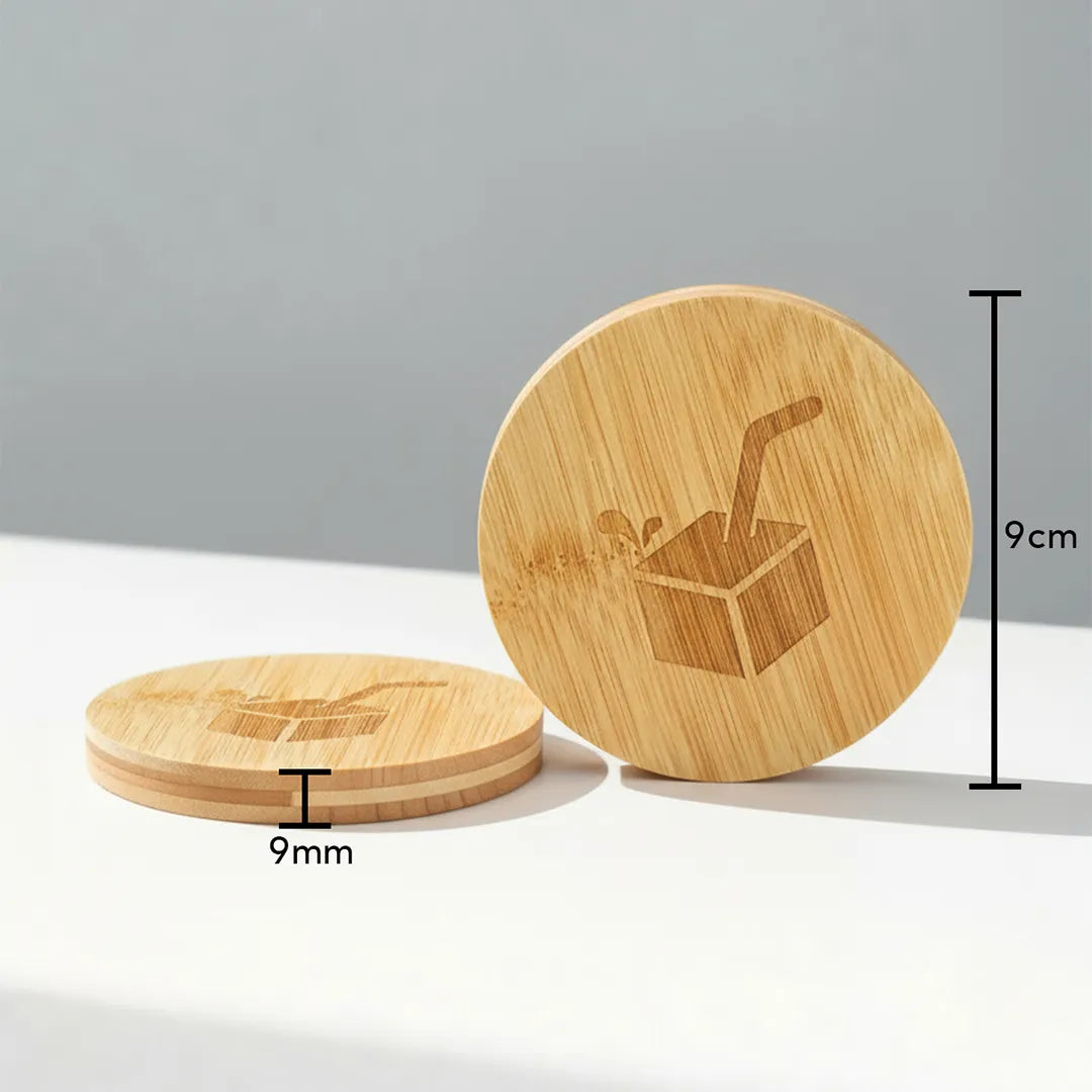 JuiceBox™ Sous-Verre en Bois